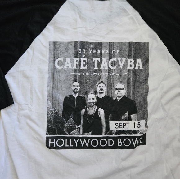 Cafe Tacvda Unisex Concert Shirt - Picture 3 of 5